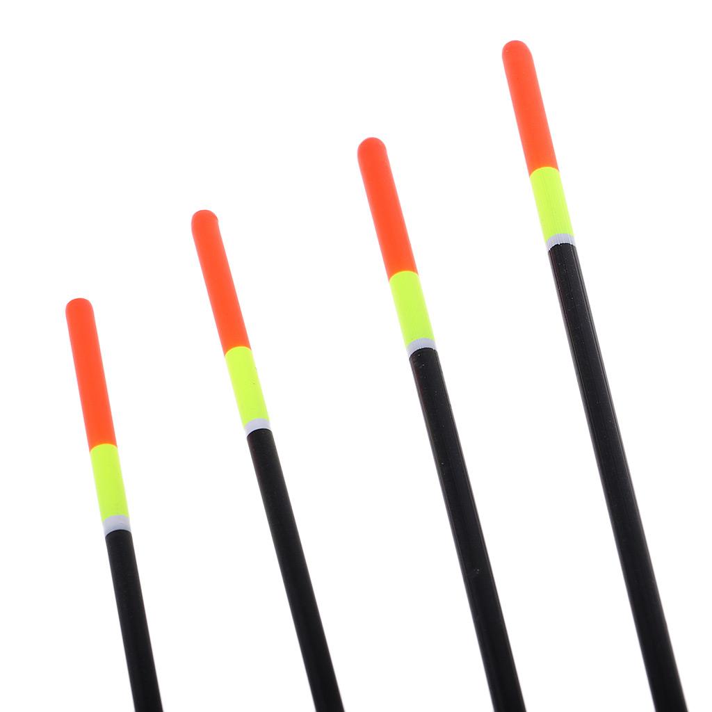 4pcs Balsa Wood Fishing Floats and bobbers, Mixed Size Saltwater Freshwater Rock Fishing Floats Assortment for Bass Trout