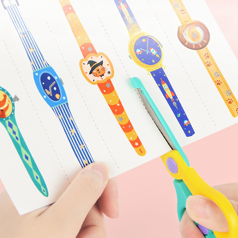 Miếng dán hình xăm đồng hồ và vòng tay Mideer Watch & Bracelet Temporary Tattoos Cho Bé