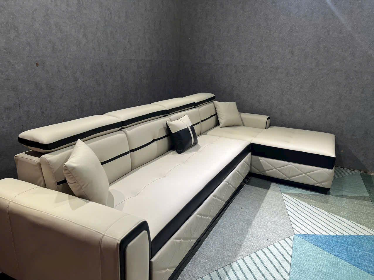 Sofa giường kéo thông minh Juno sofa NK2025 3,5 m x 1m8