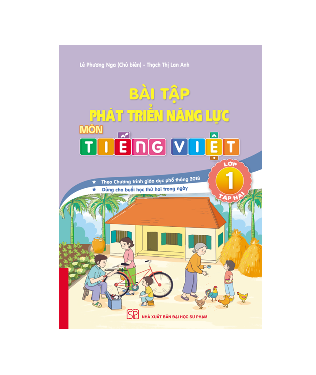 Sách - Bài tập phát triển năng lực môn tiếng việt lớp 1