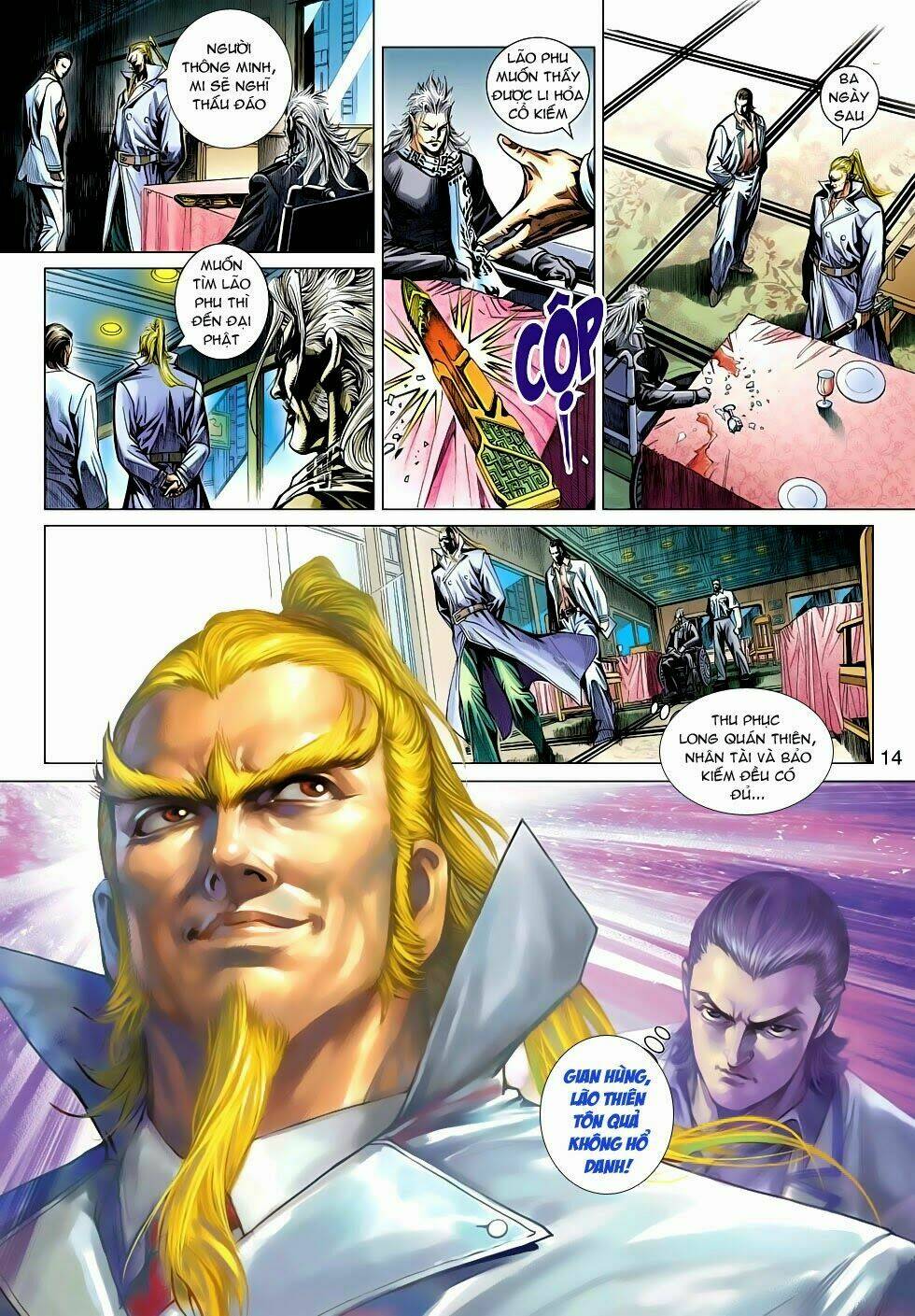 tân tác long hổ môn chapter 487 13