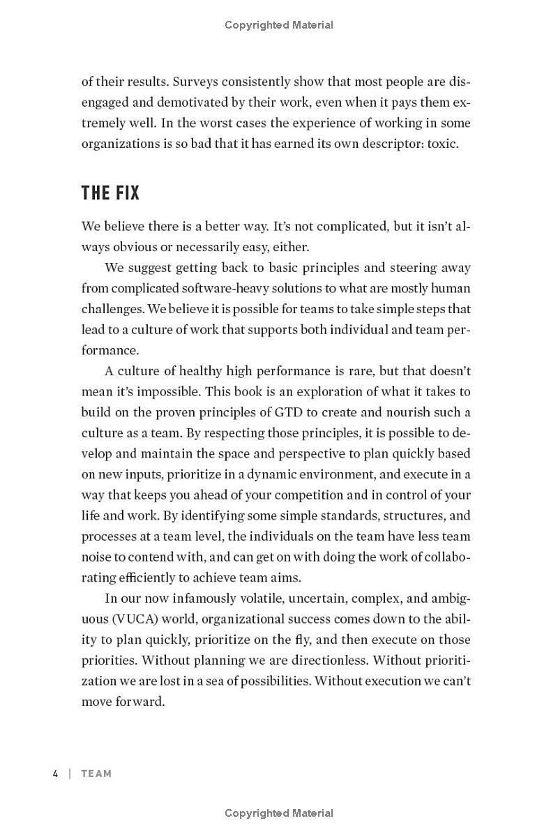 Sách ngoại văn: Team - Getting Things Done With Others