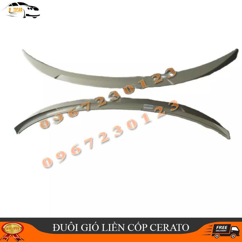 Đuôi Gió Liền Cốp Kia K3, Kia Cerato 2016-2022 Hàng Mộc Chưa Sơn Tặng Kèm Keo 3 M