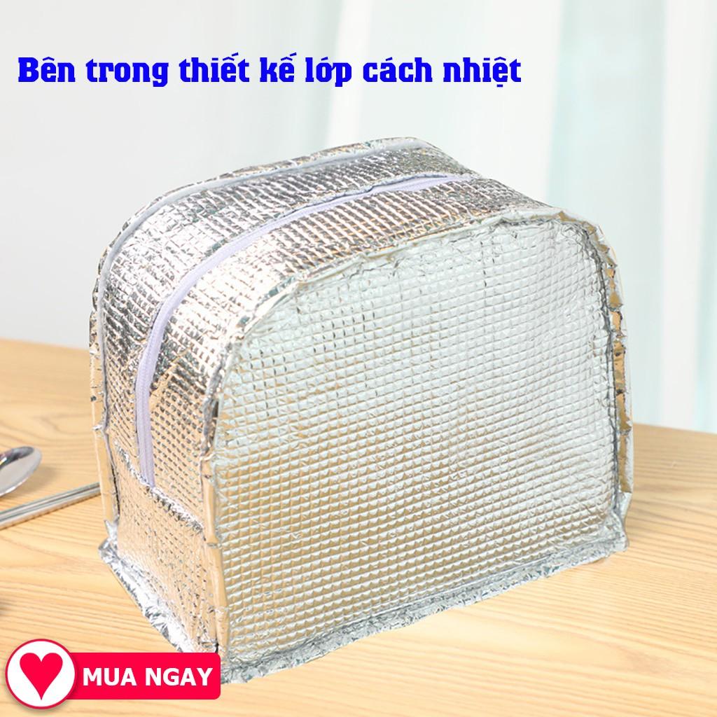 Túi giữ nhiệt cho hộp cơm văn phòng, Túi giữ nhiệt đựng đồ ăn siêu nhẹ TGN01