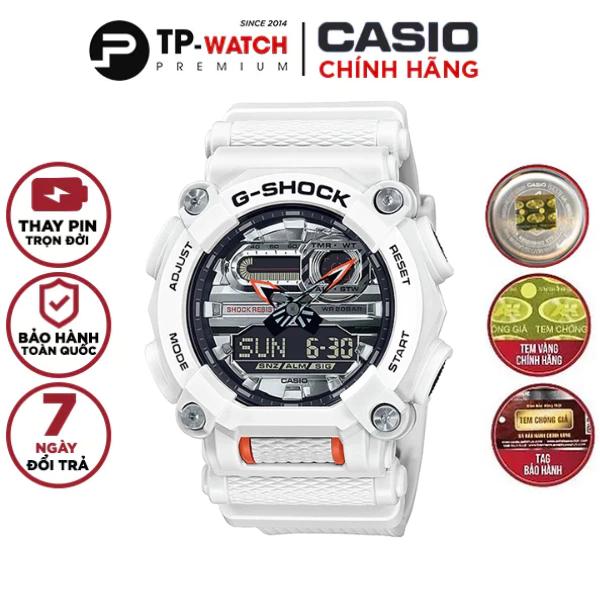 Đồng Hồ Nam Dây Nhựa Casio G-Shock GA-900AS-7ADR Chính Hãng  - GA-900AS-7A