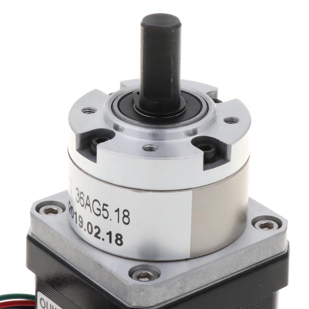 Nema17 Planetary Gear Box Stepper Motor Reduction Ratio1:5.18 for 3D Printer