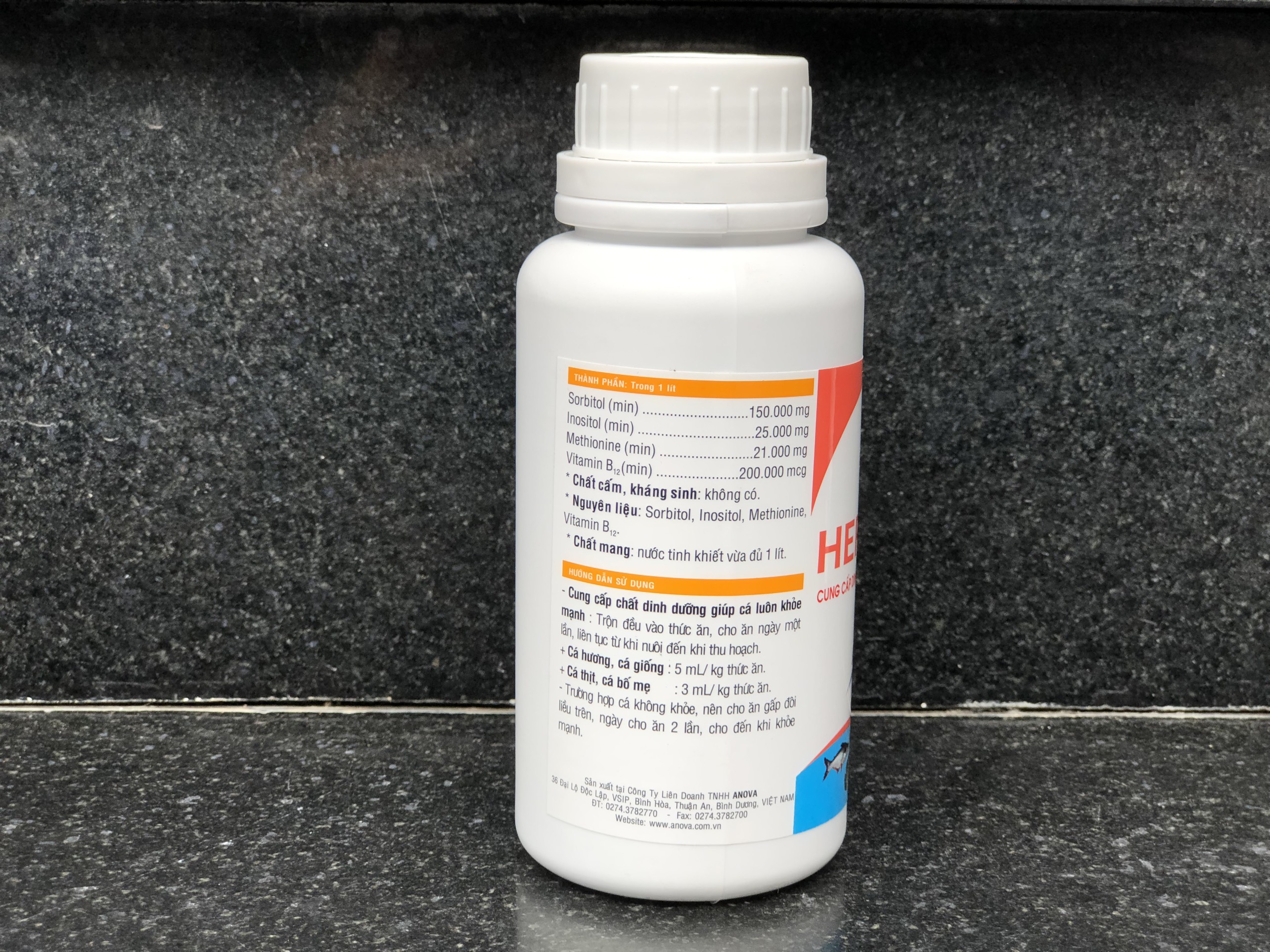 Hepatol Hỗ Trợ Bổ Gan, Cung Cấp Dinh Dưỡng, Vitamin Thiết Yếu Cho Cá, Lươn, Ếch