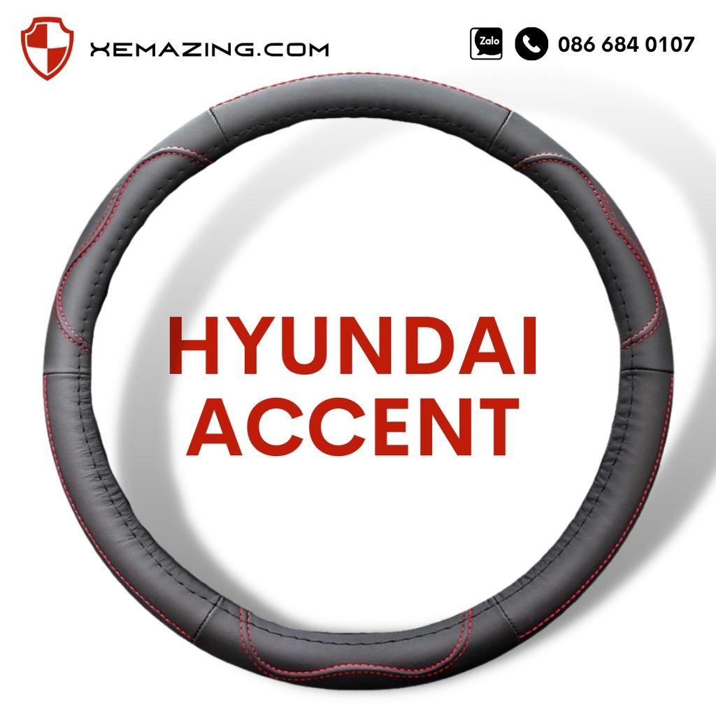 Bọc Vô Lăng ô tô HYUNDAI ACCENT | Bọc Volang XEMAZING cao cấp