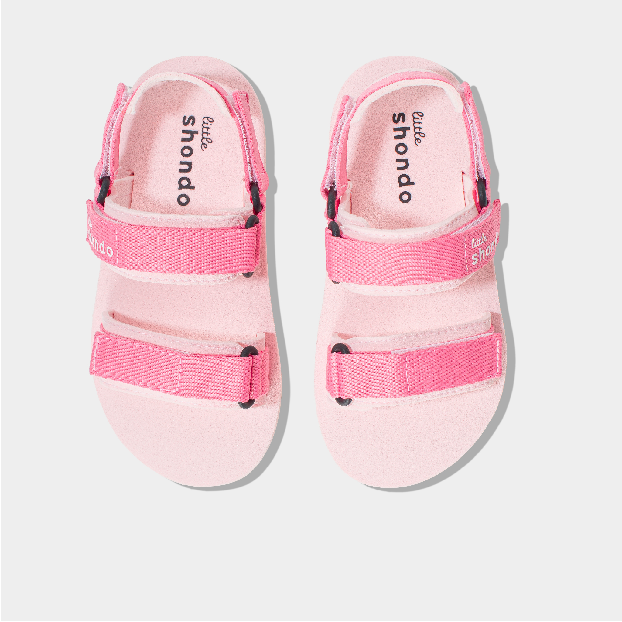 Giày Trẻ Em Shondo Sandals Little Trắng Hồng LIT7070