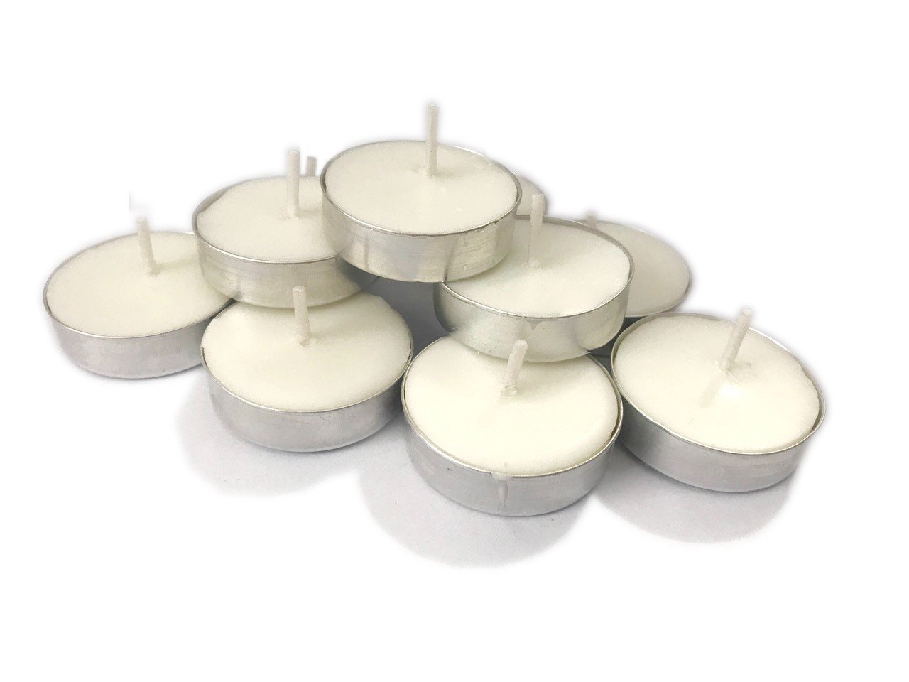 COMBO 10 HỘP NẾN TEALIGHT - TRẮNG - ĐẾN TỪ THƯƠNG HIỆU R2D, LÀM TỪ SÁP CỌ, DẦU DỪA, TINH DẦU, THÀNH PHẦN TỰ NHIÊN, LÀNH TÍNH.