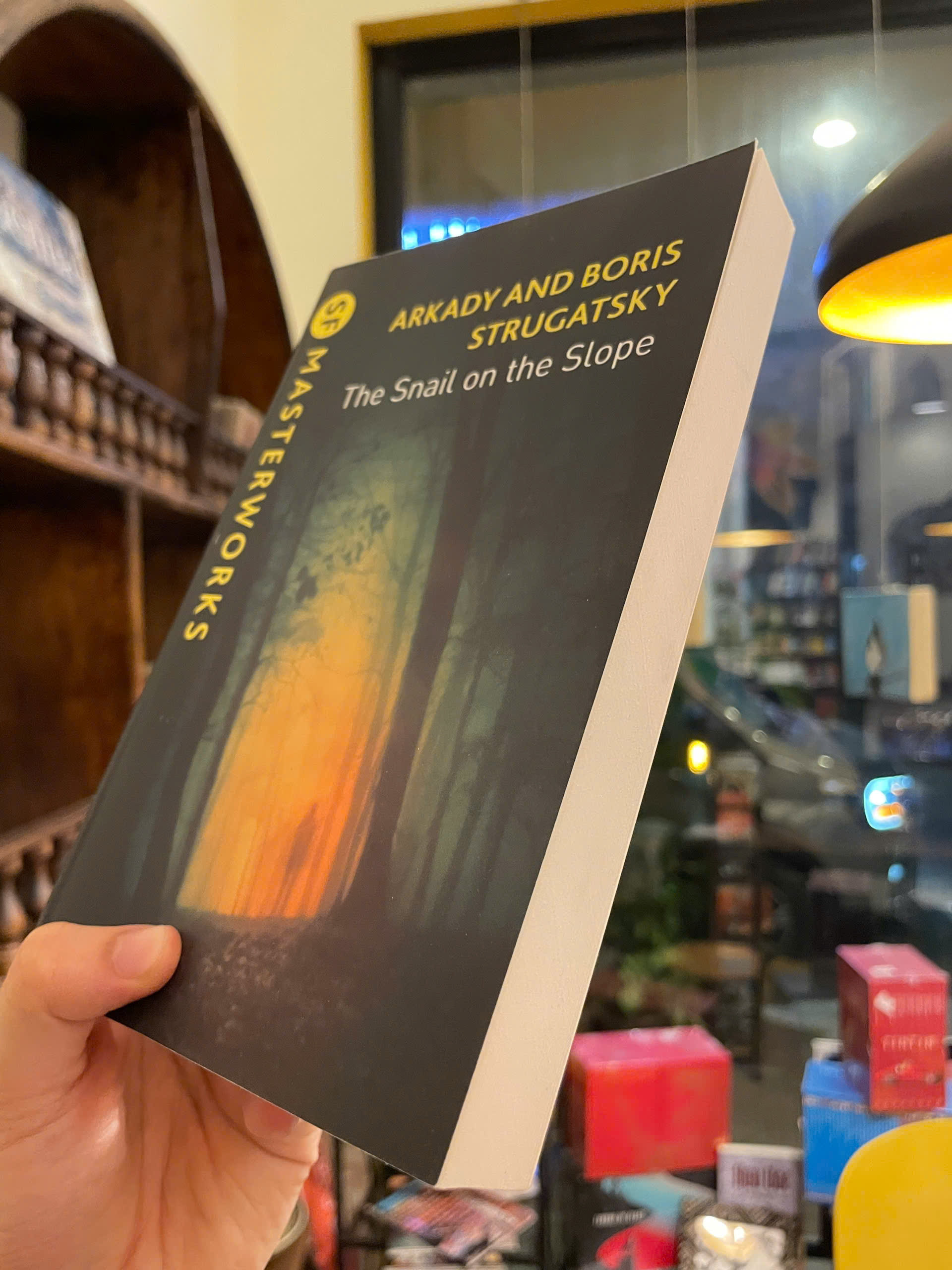 Sách - The Snail on the Slope (SF MASTERWORKS) by Arkady & Boris Strugatsky | Science Fiction Book