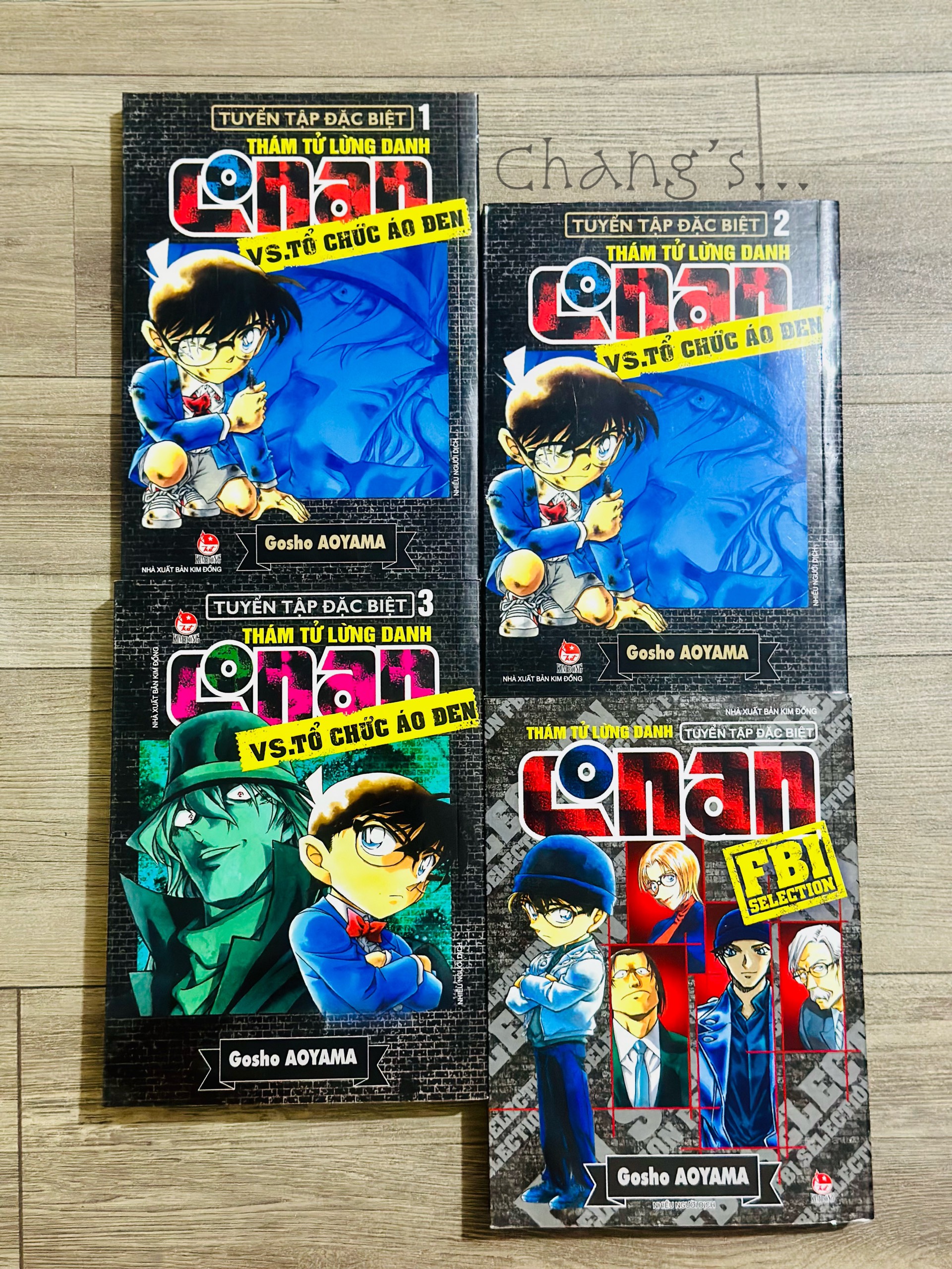 Thám Tử Lừng Danh Conan Tuyển Tập Đặc Biệt - Vs. Tổ Chức Áo Đen trọn bộ 4 tập