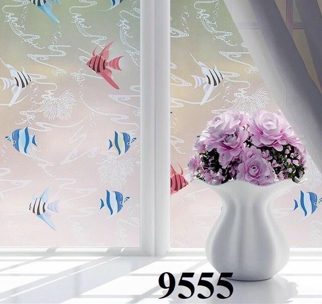 Dán kính 3d khổ 90cm sẵn keo dán mẫu tự chọn với hơn 20 mẫu