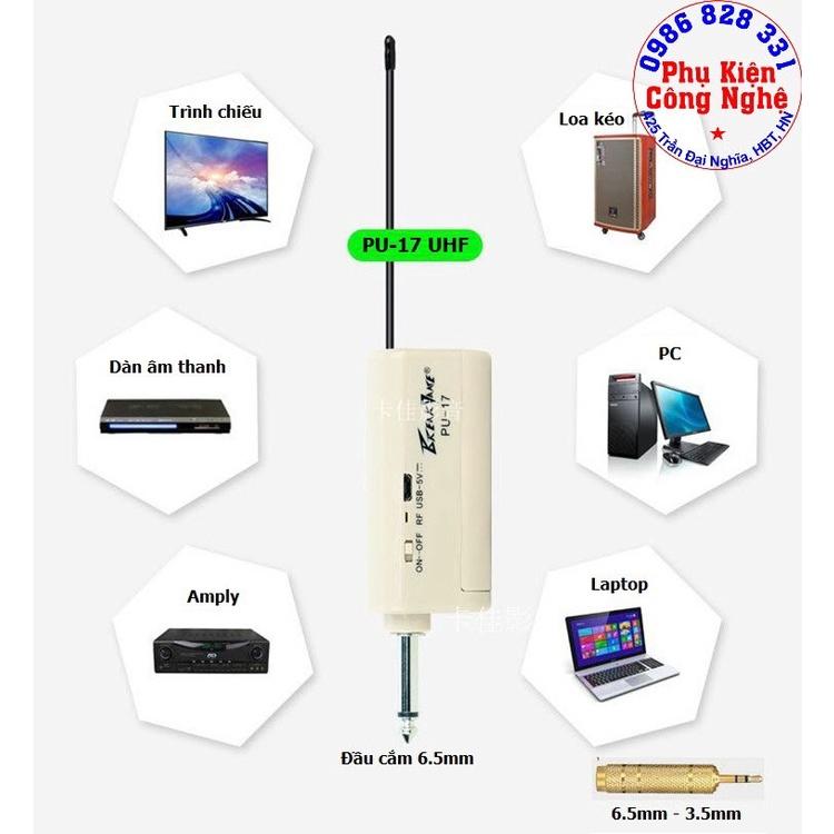 Micro trợ giảng không dây Break PU-17 UHF cao cấp