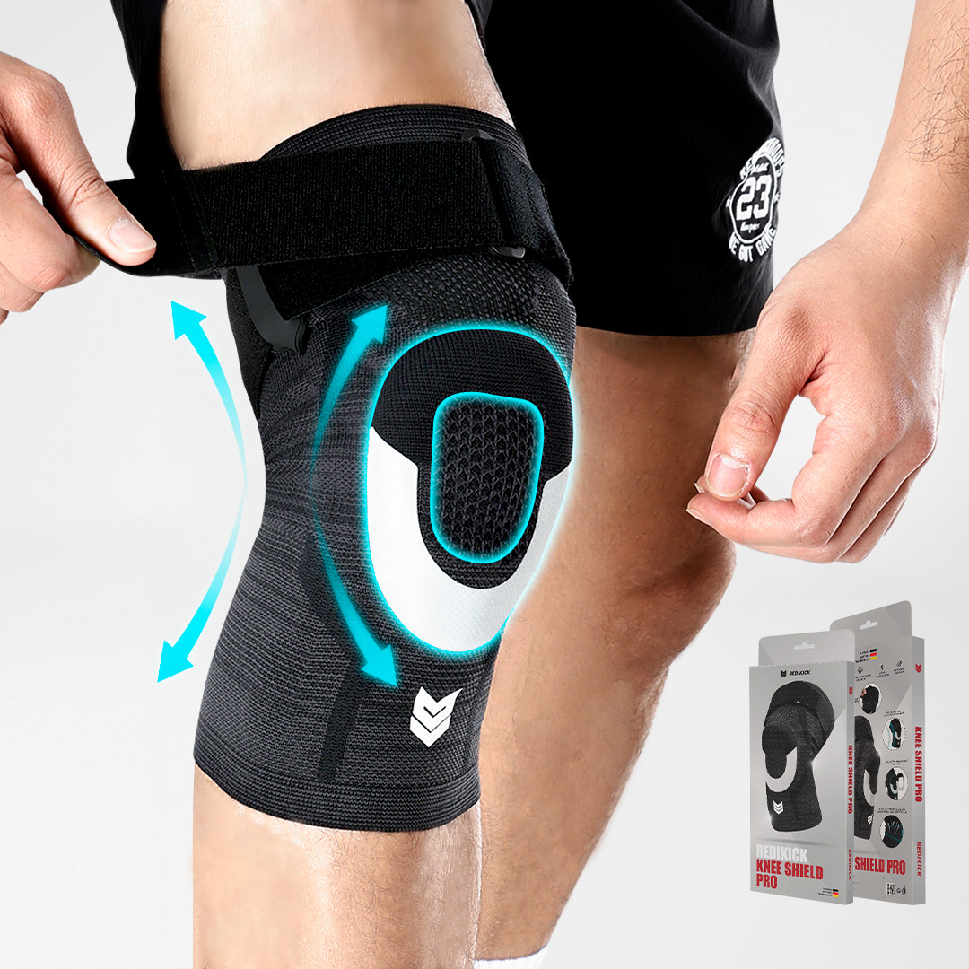 Băng gối Redikick Knee Shield Pro Phản quang  - BG23001