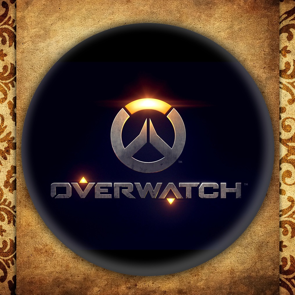 Huy hiệu Anime Overwatch FPS juego ghim cài trang trí quần áo balo