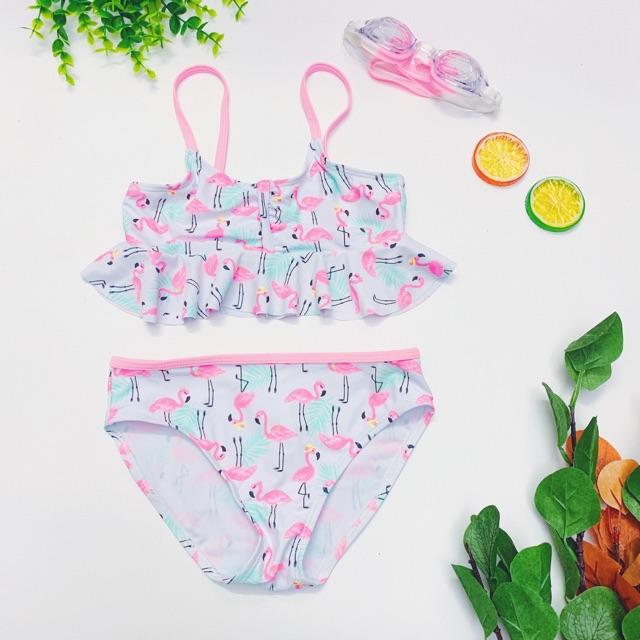 12kg - 18kg bikini 2 mảnh hình hồng hạt dễ thương --KellyWang