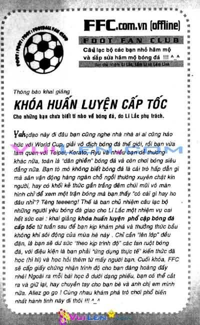 vũ điệu trên sân cỏ - fantasista chapter 3 179