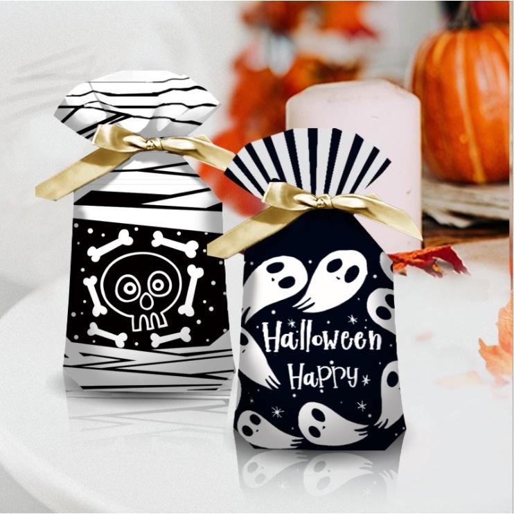 Túi đựng bánh/kẹo, bao bì đựng bánh kẹo chủ đề Halloween kích thước 15 * 23 - VUA BAO BÌ