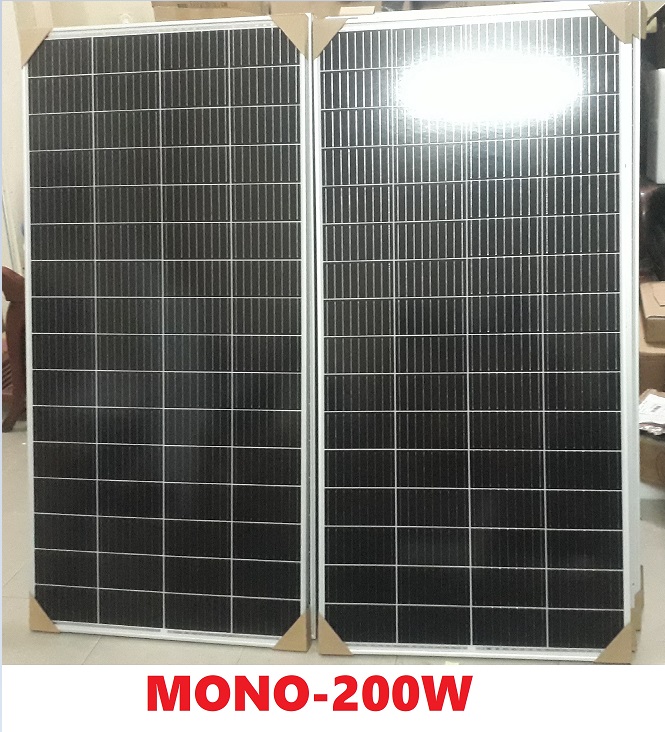 TẤM PIN 200W MONO SOYER SOLAR HÃNG CÔNG NGHỆ MỚI 11 BUSBARS ( TẶNG 1 BỘ JACK MC4)