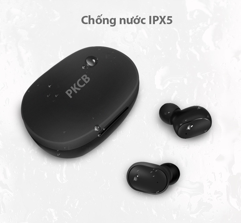 Tai nghe Bluetooth 5.0 không dây wireless hộp sạc 10 đến 20 tiếng - Hàng Chính Hãng