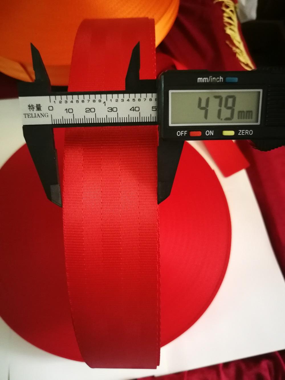 Đỏ 3M-30M Dây An Toàn Xe Hơi Webbing Xe Đổi 3C Tiêu Chuẩn Chứng Nhận An Toàn Trẻ Em Dây Phụ Kiện Xe Hơi
