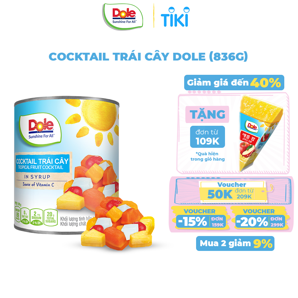 Cocktail Trái Cây Dole (836g)