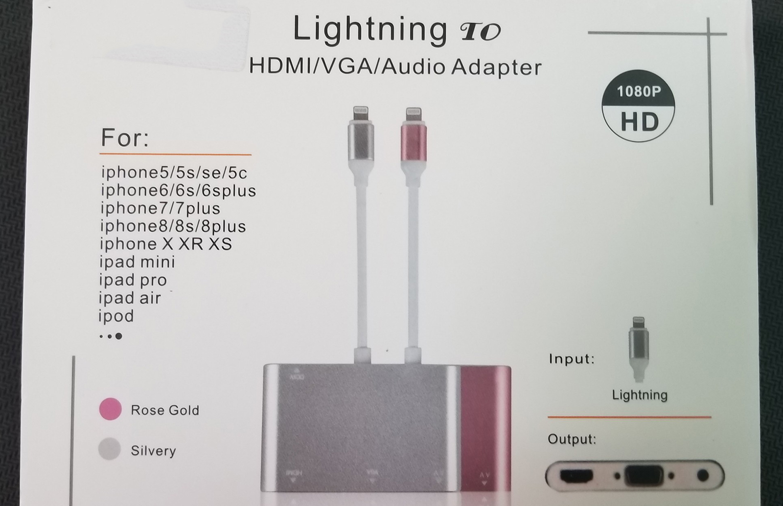 Cáp chuyển tín hiệu cho  iPhone, iPad ra tivi HDMI, VGA có âm thanh FullHD 1080p - Cáp lightning to HDMI, VGA