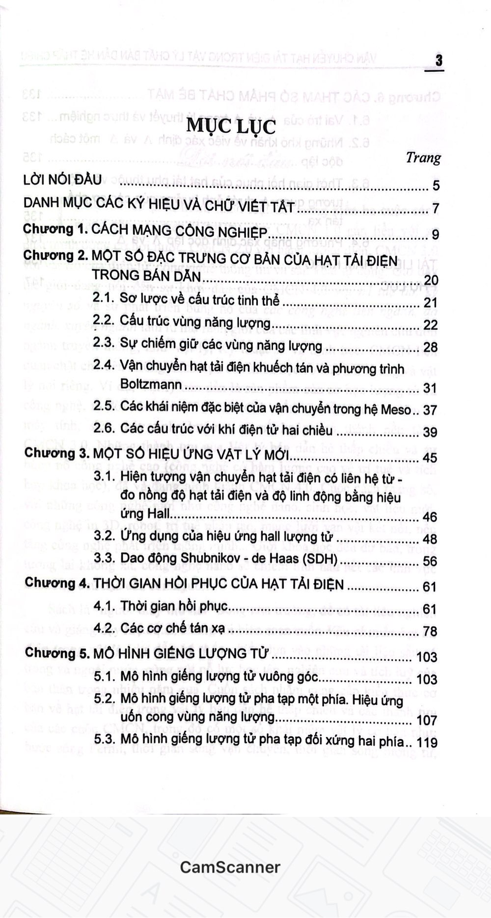 Vận Chuyển Hạt Tải Điện Trong Vật Lý Chất Bán Dẫn Hệ Thấp Chiều