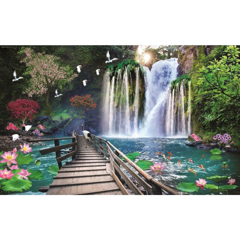 Tranh Dán Tường 3D Cao Cấp TGTV-5001