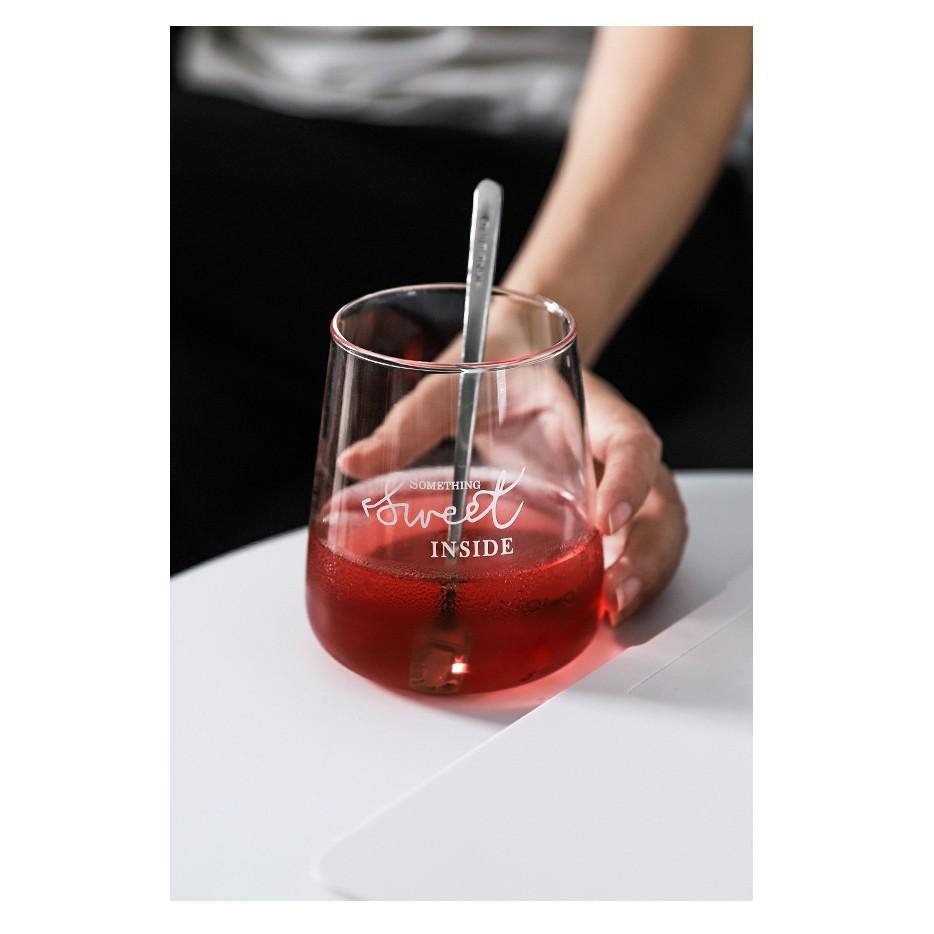 Cốc sinh tố Sweet - Ly cốc thủy tinh chịu nhiệt cao cấp Borosilicate k chì, hàng xuất Âu