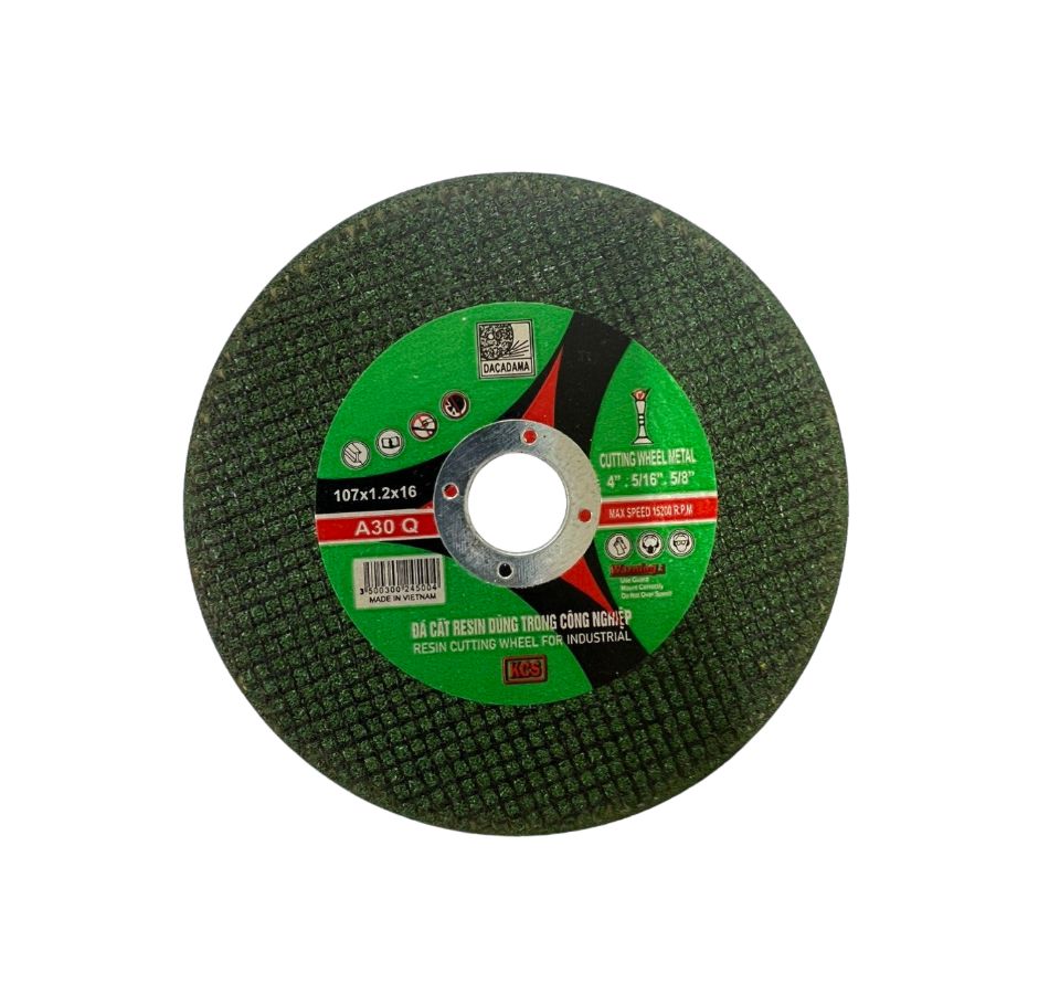 (1 Viên) Đá Cắt Sắt Đá cắt Resin Xanh lá 105x1x16mm Cắt Sắc Bén, Bền Bỉ, Ít Hao Mòn Và Độ Chính Xác Hoàn Hảo | TOPWIN Official Store
