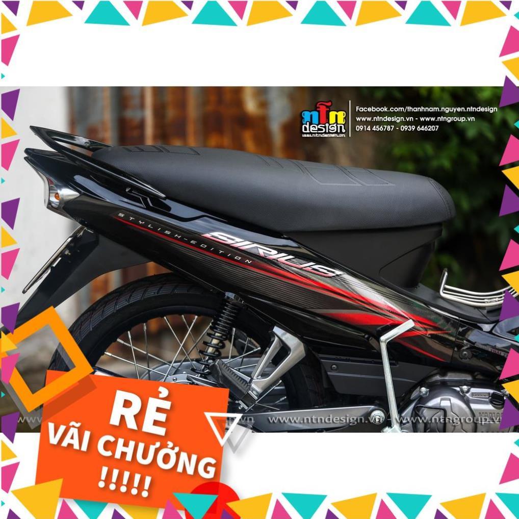 Tem Rời Sisius Mẫu Zin Đen Đỏ