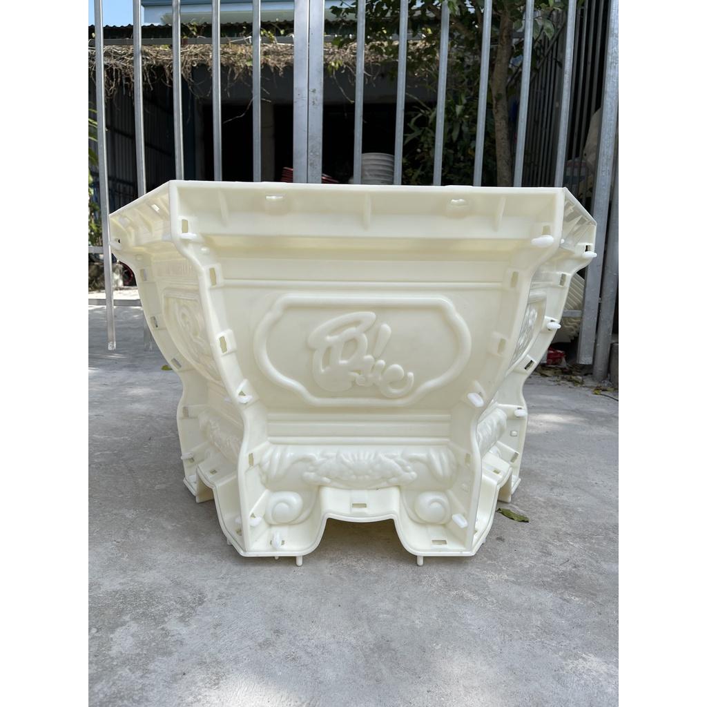 Khuôn Đúc Chậu Cảnh Lục Giác 68cm Chân Liền