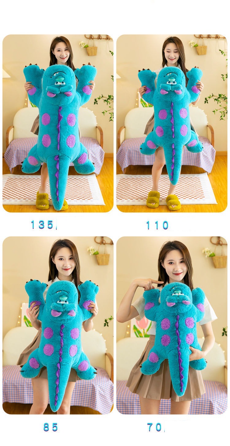 Gấu bông mềm Sulley/Sullivan Disney - Size từ 65cm đến 135cm - Quà tặng thú nhồi bông Sulley siêu dễ thương - Gối ôm gấu bông mềm mịn cho bé