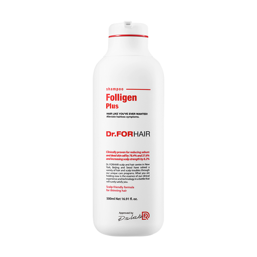 Dầu gội ngừa rụng tóc Dr.FORHAIR Folligen Plus Shampoo