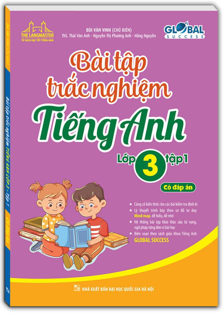 Global Success - Bài Tập Trắc Nghiệm Tiếng Anh Lớp 3 - Tập 1 - Có Đáp Án