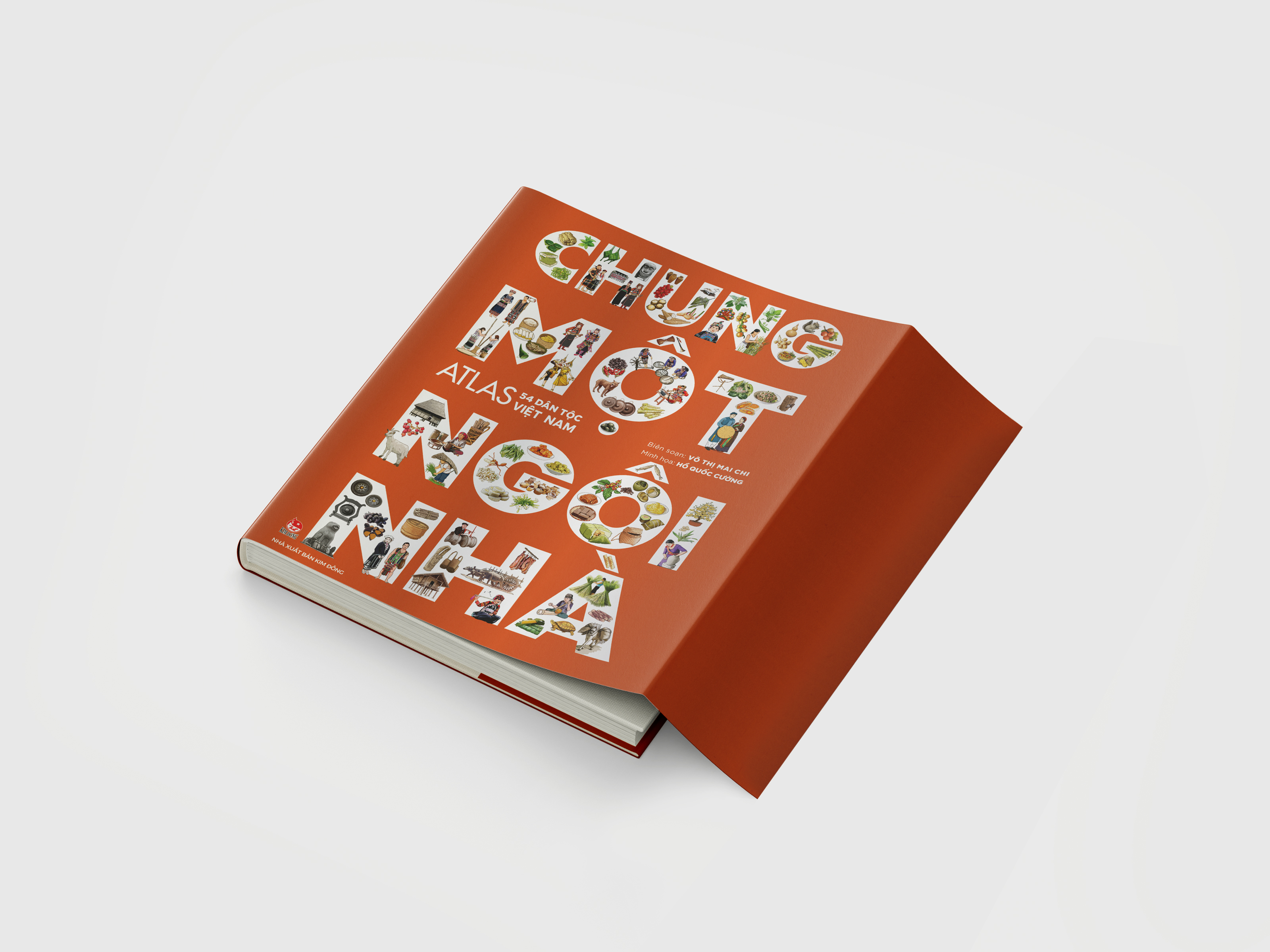 Sách Chung Một Ngôi Nhà - Atlas 54 Dân Tộc Việt Nam