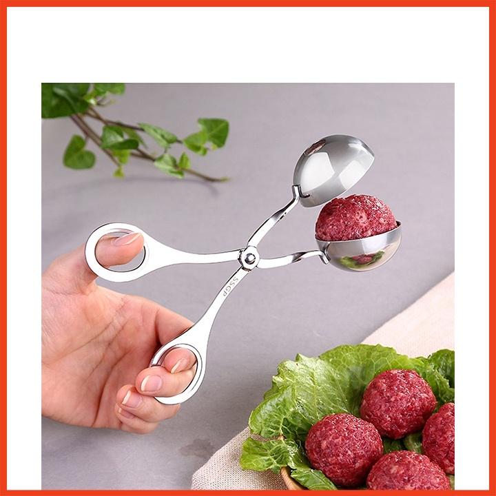 Dụng Cụ Kẹp Thịt Viên, Chả Viên Inox