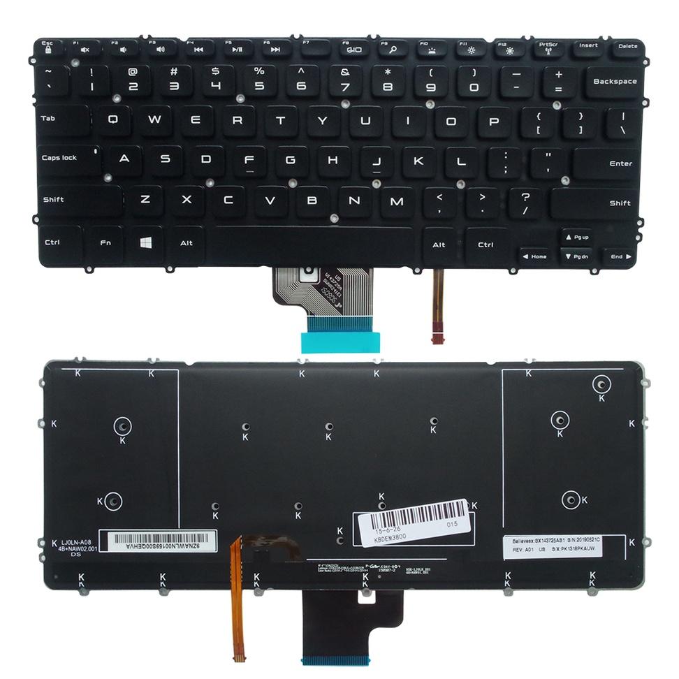 Bàn phím tiếng anh dành cho Dell precision M3800 XPS 15 9530
