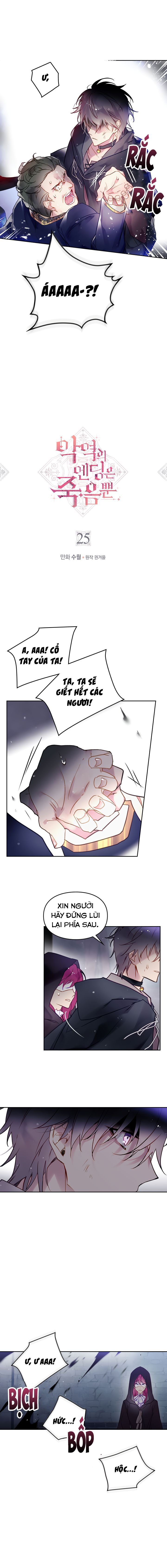 kết thúc của nhân vật phản diện chỉ có thể là cái chết chapter 25 1
