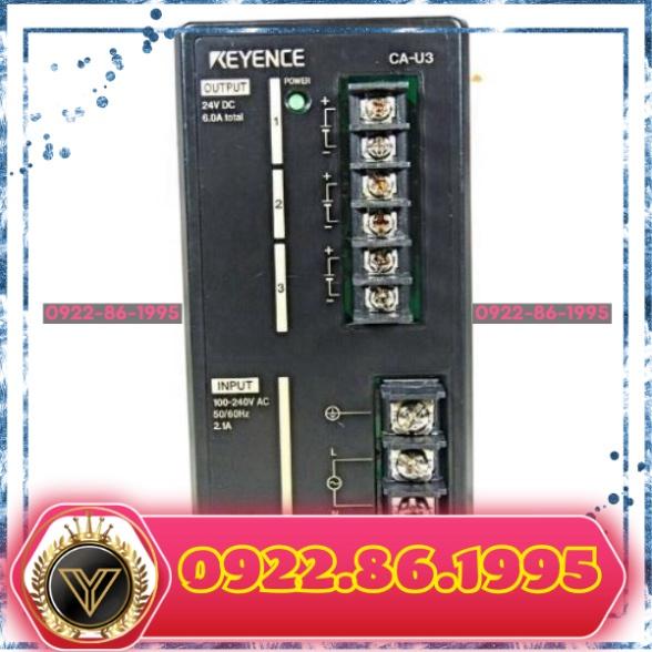 Bộ cấp nguồn một chiều 24VDC 6A CA-U3 Keyence#