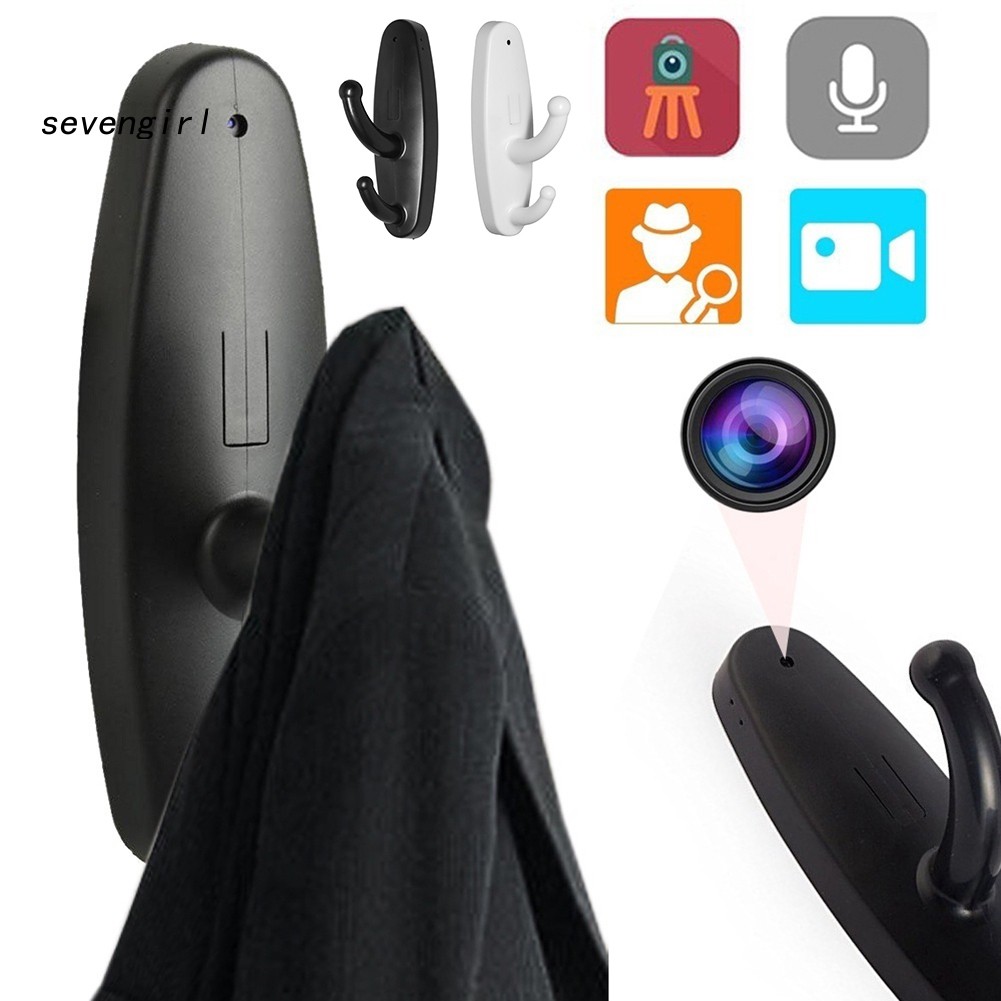 Móc quần áo - Camera móc áo mini hidden 1080p - Camera giám sát phát hiện chuyển động - Camera móc quần áo