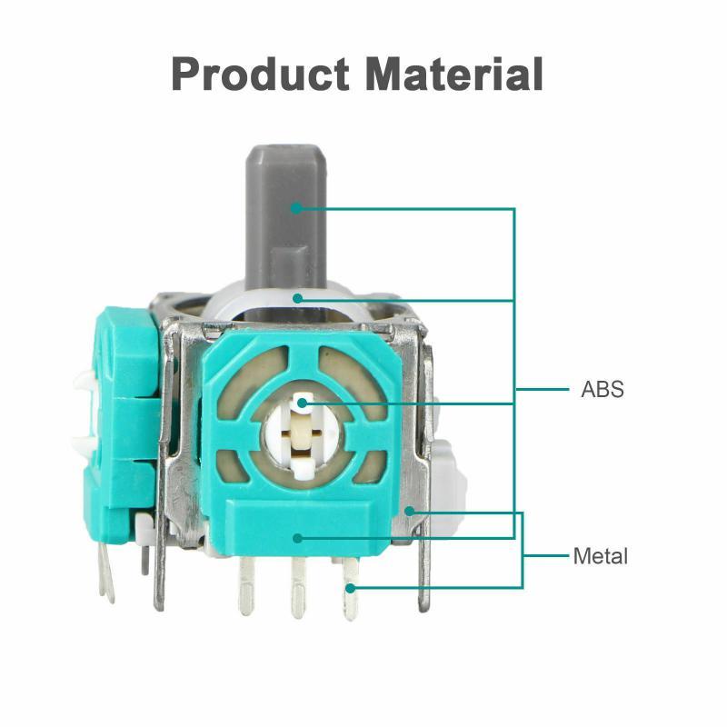 Bộ cần điều khiển tương tự 12 mảnh 3D cho Xbox One 2 Cần điều khiển tương tự 3D 2 mảnh Bộ điều khiển ngón tay cái Cap Piece 6 Bộ dụng cụ sửa chữa cho Xbox One Màu sắc: 11 2 CÁI