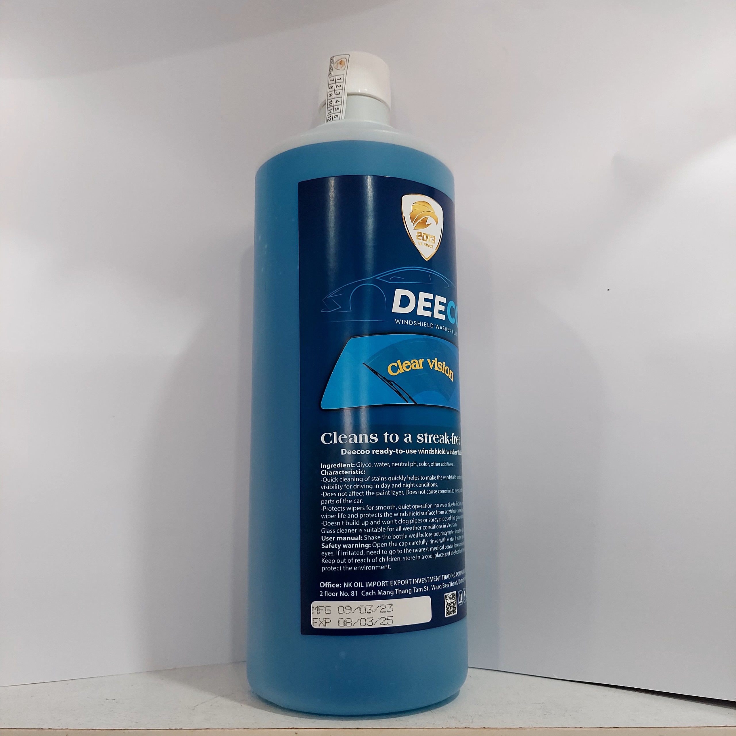 NƯỚC KÍNH PHA SẴN DEECOO WINDSHIELD WASHER FLUID 946ML