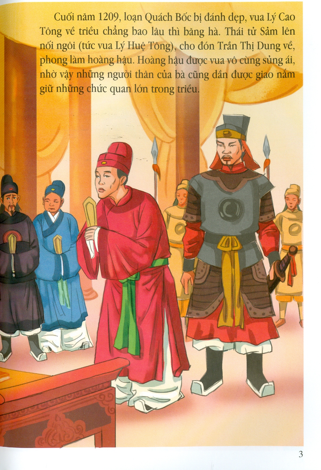Tranh Truyện Lịch Sử Việt Nam - Lý Chiêu Hoàng