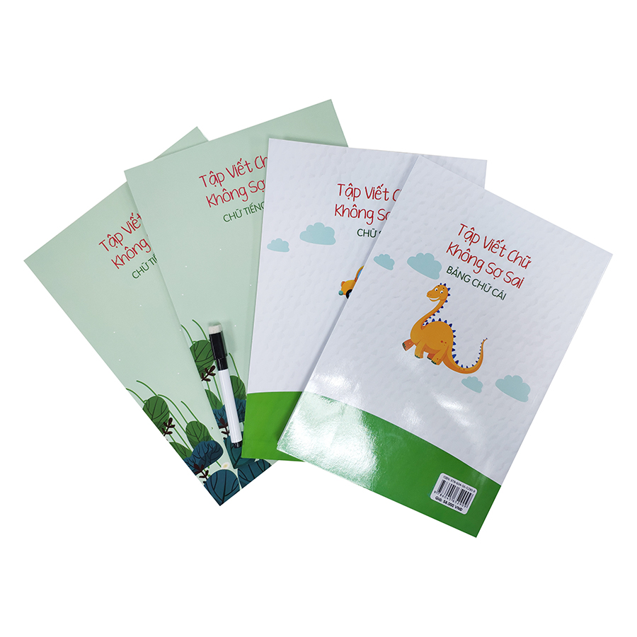 Combo Tập Viết Chữ Không Sợ Sai