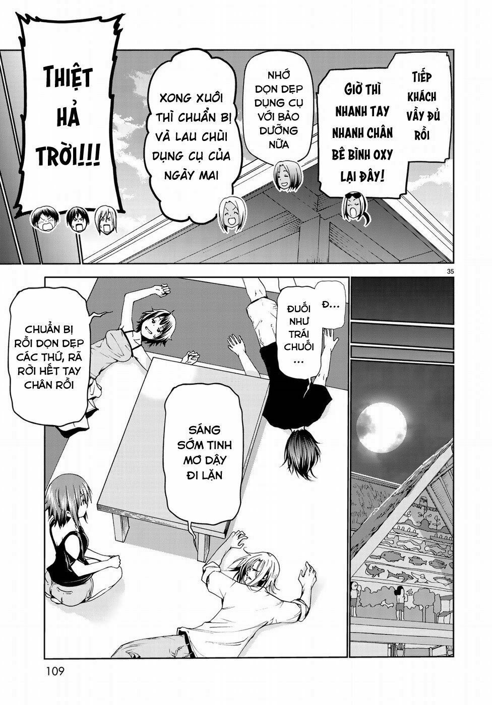 cô gái thích lặn - grand blue chapter 51 33