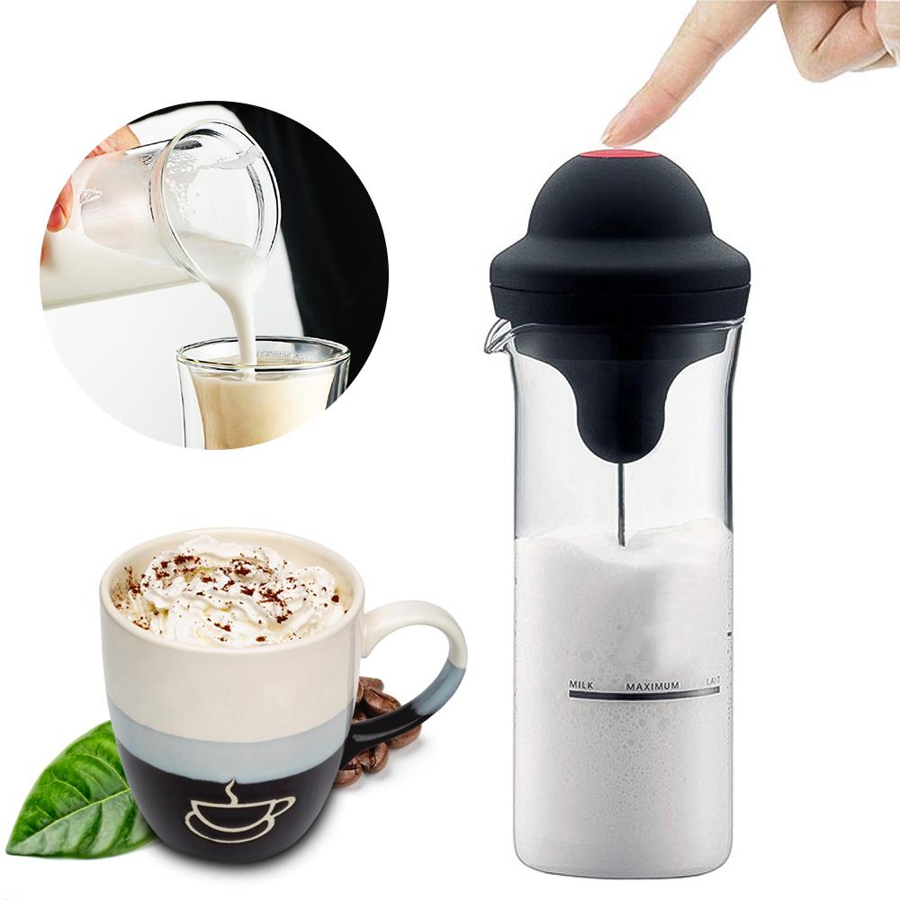 Điện Bọt Sữa Cappuccino Sữa Rửa Mặt Foamer Cà Phê Máy Tạo Bọt Sữa LắC TrộN Sữa Bột Frother Máy Bếp Chocolate Đánh Dụng Cụ