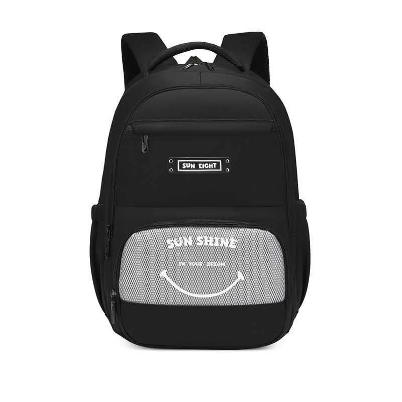 SUN EIGHT - 8505 Balo học sinh siêu nhẹ, chống thấm nước KT 47x32x15cm, cặp sách học sinh